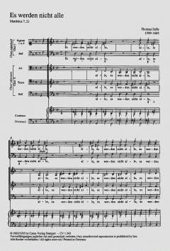 Es werden nicht alle (Thomas Selle) 