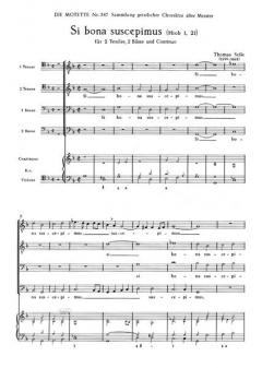 Si bona suscepimus (Thomas Selle) 