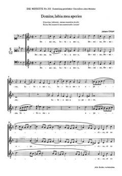 Domine, labia mea aperies (Johann Crüger) 