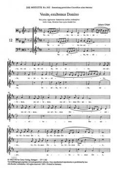 Venite exultemus Domino (Johann Crüger) 