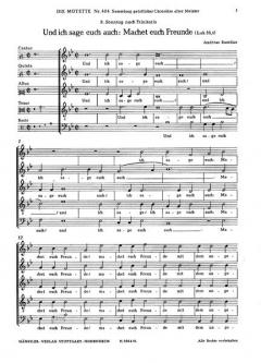 Und ich sage euch auch: Machet euch Freunde (Andreas Raselius) 