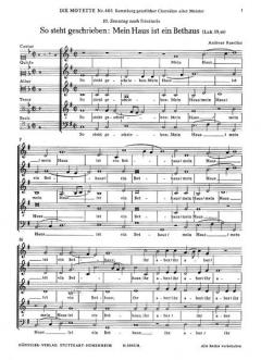 So steht geschrieben: Mein Haus ist ein Bethaus (Andreas Raselius) 