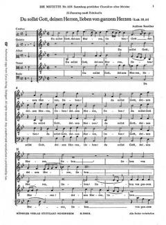 Du sollst Gott, deinen Herren, lieben von ganzem Herzen (Andreas Raselius) 