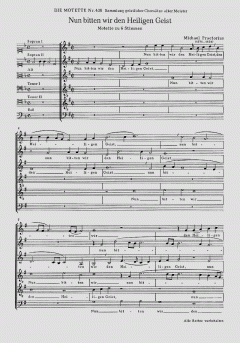 Nun bitten wir den Heiligen Geist (Michael Praetorius) 
