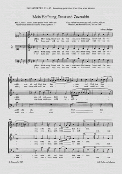 Mein Hoffnung, Trost und Zuversicht (Johann Crüger) 