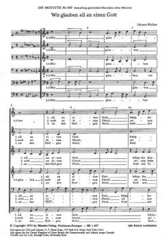 Wir glauben all an einen Gott (Johann Walter) 
