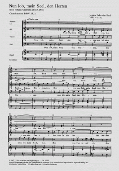 Nun lob, mein Seel, den Herren (J.S. Bach) 