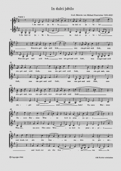 In dulci jubilo (Michael Praetorius) 