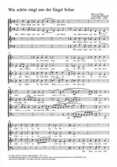 Wie schön singt uns der Engel Schar (Cornelius Freundt) 