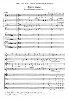 Domine exaudi orationem (Giovanni Gabrieli) 