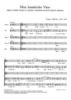 Mein himmlischer Vater (Caspar Othmayr) 