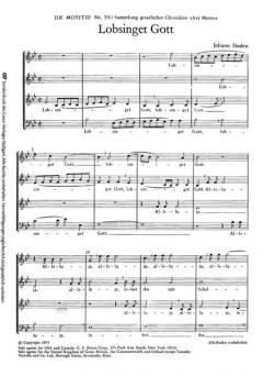 Lobsinget Gott (J. Staden) 