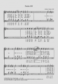 Ich will erheben deinen Ruhm (Melchior Vulpius) 