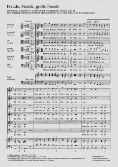 Freude, Freude, große Freude (Andreas Hammerschmidt) 