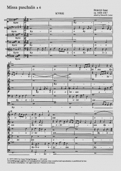 Missa paschalis (Heinrich Isaak) 