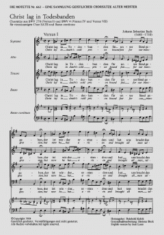 Christ lag in Todesbanden BWV 278 (J.S. Bach) 