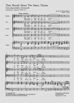 Zum glanzerfüllten Sternenzelt (Georg Friedrich Händel) 