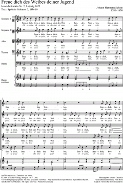 Ich lass dich nicht op. 4 (Johann Hermann Schein) 