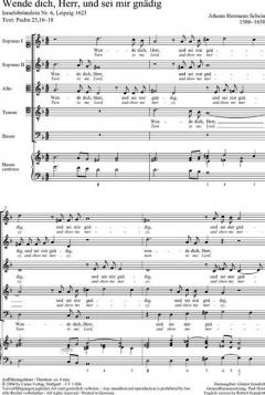 Wende dich, Herr, und sei mir gnädig op. 6 (Johann Hermann Schein) 