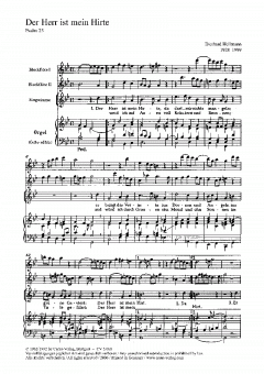 Der Herr ist mein Hirte (Diethard Hellmann) 