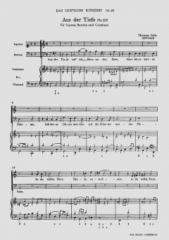 Aus der Tiefe (Thomas Selle) 