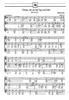 Christe, der du bist Tag und Licht op. 9 (Michael Praetorius) 
