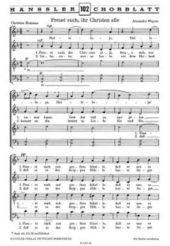 Freuet euch, ihr Christen alle (Günter Wagner) 