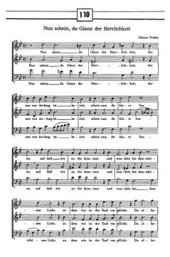 Nun schein, du Glanz der Herrlichkeit (J. Staden) 