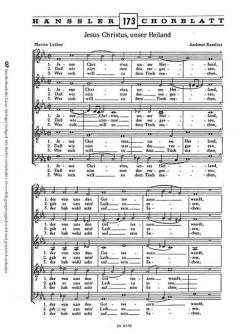 Jesus Christus, unser Heiland (Andreas Raselius) 