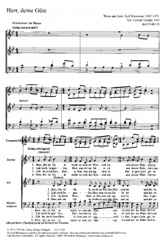 Herr, deine Güte reicht so weit (Rolf Schweizer) 