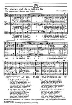 Wie kommts, dass du so fröhlich bist (Adam Gumpelzhaimer) 