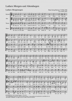Luthers Morgen- und Abendsegen (Hans Georg Bertram) 