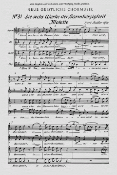 Die 6 Werke der Barmherzigkeit (Kurt Bossler) 