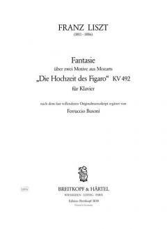 Fantasie über 2 Motive von Ferruccio Busoni 