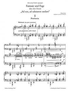 Fantasie und Fuge Ad nos, ad salutarem undam von Ferruccio Busoni 