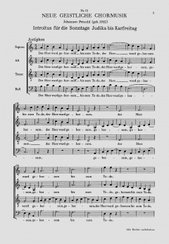 Wenn wir in höchsten Nöten sein von Johann Hermann Schein (Download) 