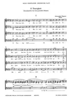 Wenn wir in höchsten Nöten sein von Johann Hermann Schein (Download) 