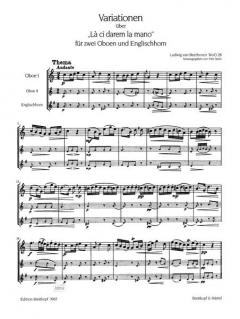 Variationen über W.A. Mozarts Là ci darem la mano WoO 28 von Ludwig van Beethoven 