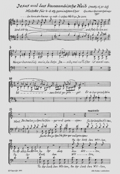 Jesus und das kanaanäische Weib (Gustav Gunsenheimer) 