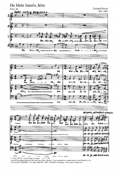 Wenn wir in höchsten Nöten sein von Johann Hermann Schein (Download) 