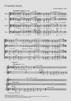 O salutaris hostia (Vytautas Miškinis) 