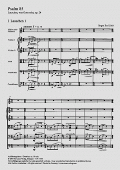 Lauschen, was Gott redet (Psalm 85) (Jürgen Essl) 