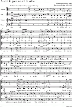 Wenn wir in höchsten Nöten sein von Johann Hermann Schein (Download) 