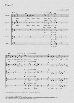 Psalm 6 (John van Buren) 