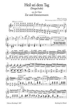 Zar und Zimmermann - Heil sei dem Tag (Albert Lortzing) 