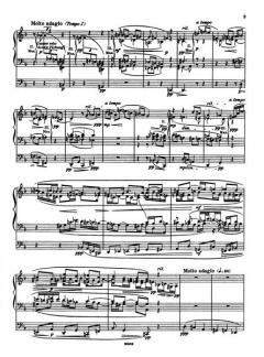 Trauerode op. 145/1 von Max Reger 