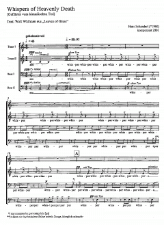 Wenn wir in höchsten Nöten sein von Johann Hermann Schein (Download) 