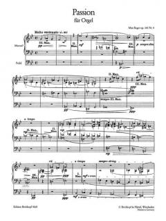 Passion op. 145/4 von Max Reger 