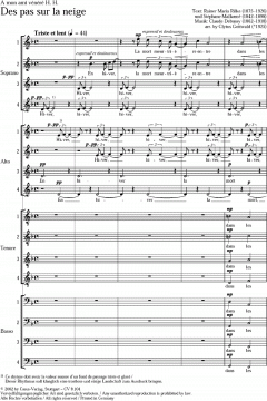 Des pas sur la neige (Claude Debussy) 