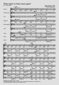 When shall we three meet again 